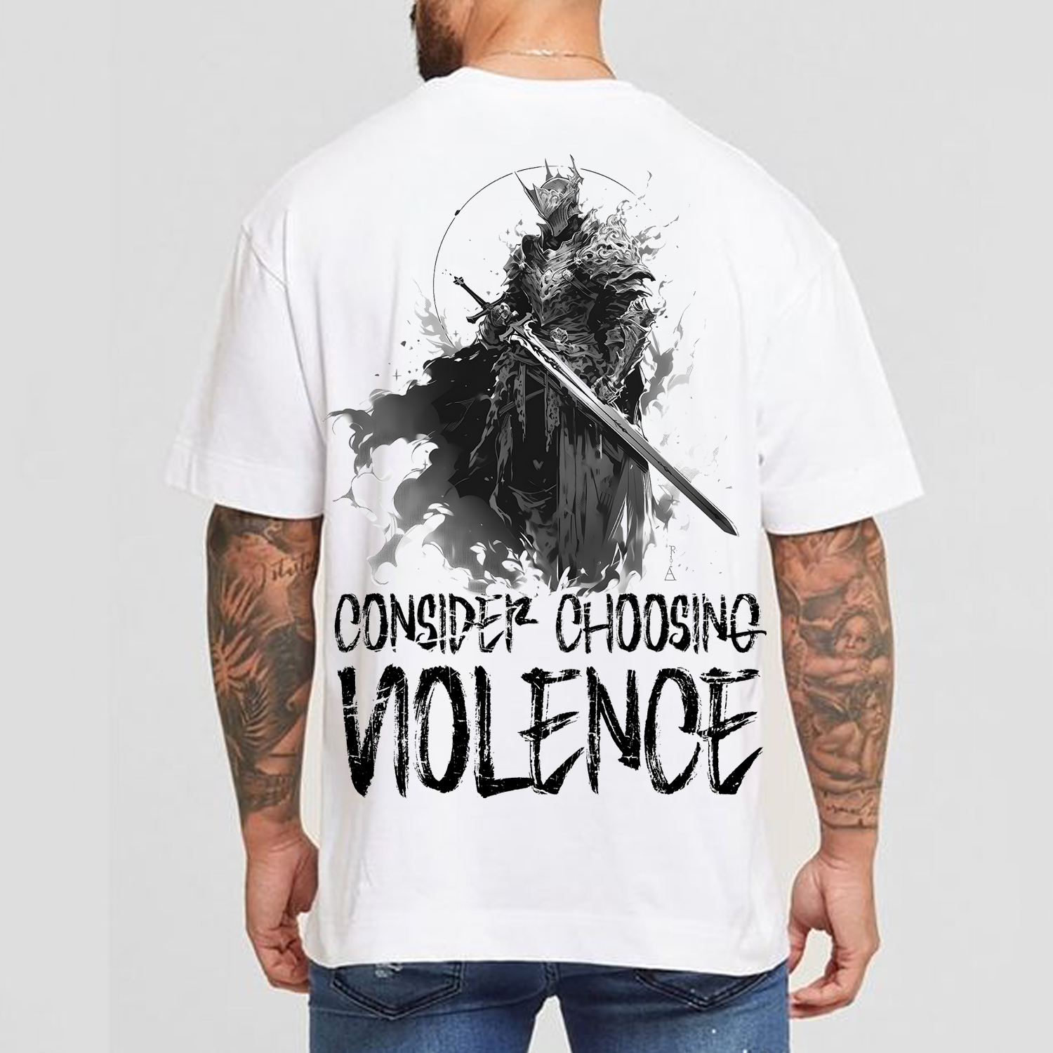 Consider Choosing Violence Men's Short Sleeve T-shirt