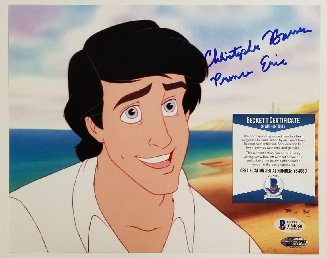 Christopher Barnes signed Prince Eric