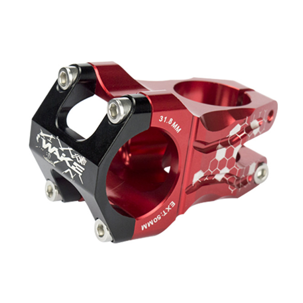 

Aluminum Alloy CNC Bicycle Handlebar Stem for Fixed Gear Mountain Road Bike, Red, 501 Original