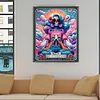(45*55cm)Skeleton - Round Partial AB Drill Diamond Painting