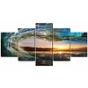 Diamond Painting -DIY Round Drill Sea Wave(80x40cm)