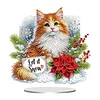 Christmas Print DIY Diamond Painting Desktop Ornaments Kit Table Decor