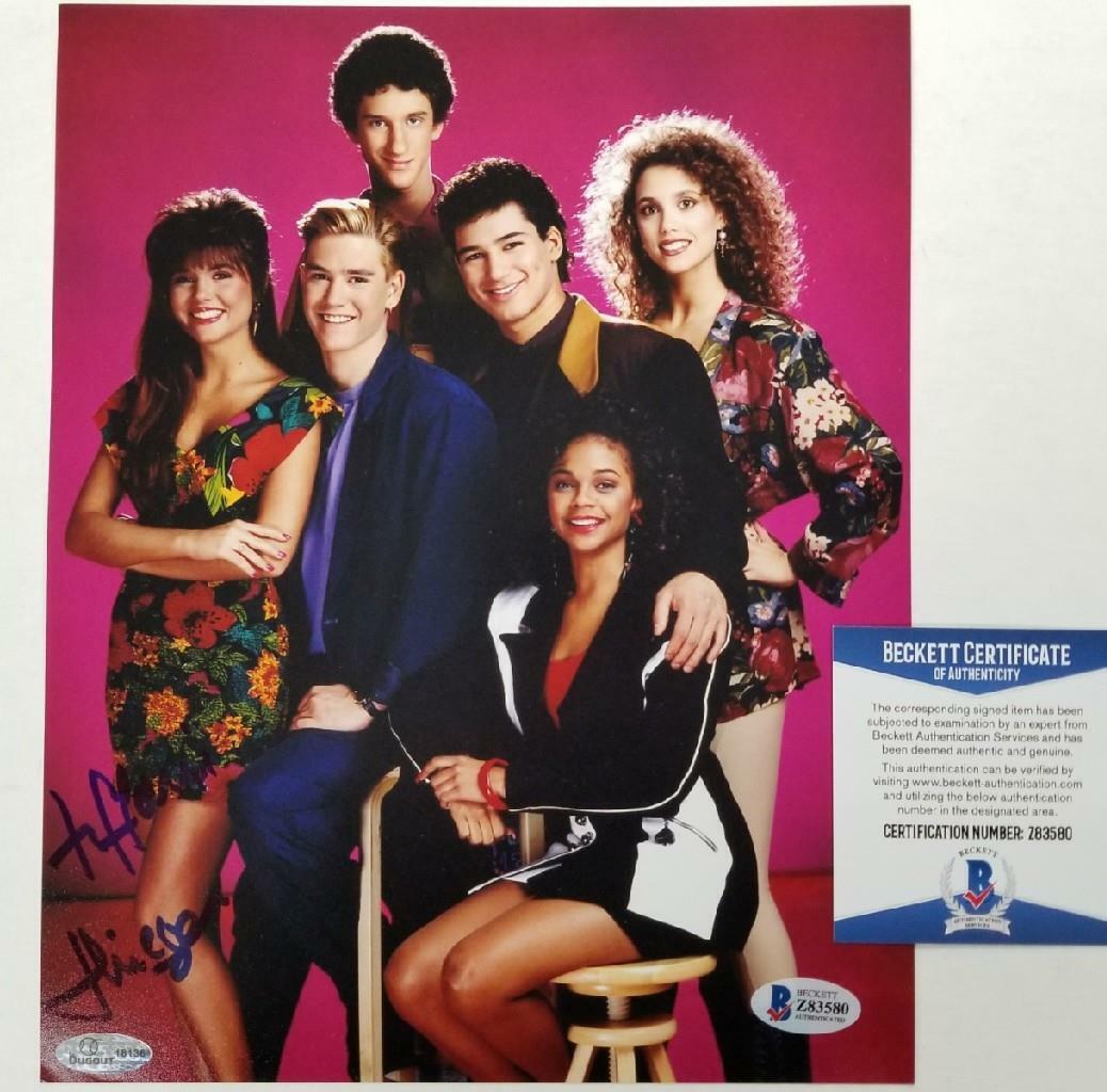 Tiffani Thiessen signed 8x10 Photo Poster painting #6 Saved by the Bell Kapowski auto ~ BAS COA