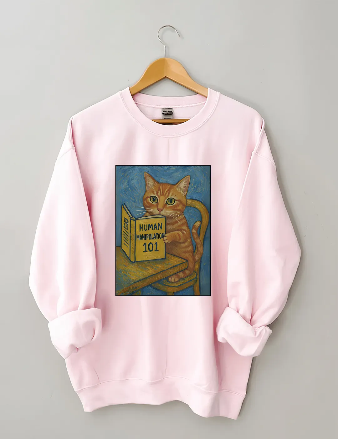 Funny Cat Human Manipulation Sweatshirt