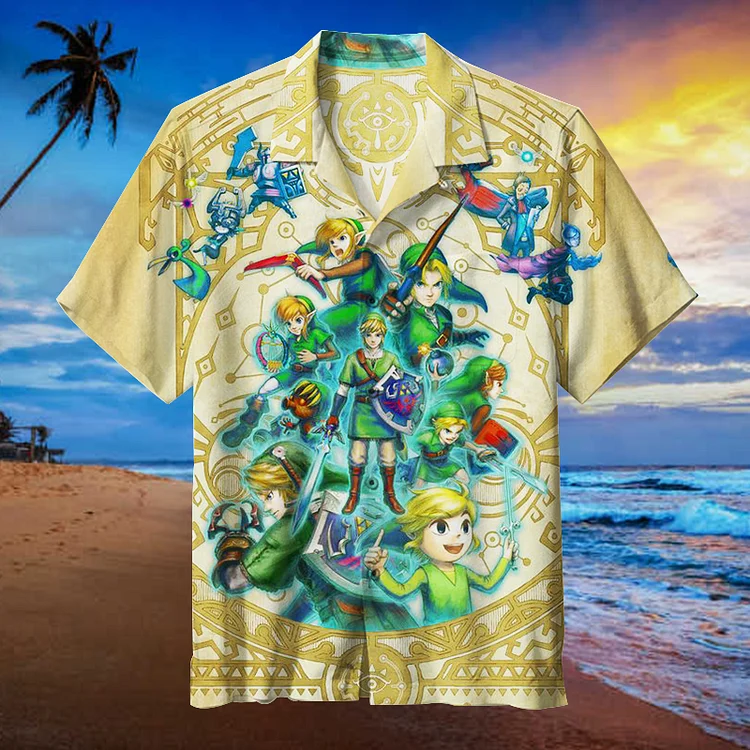 Legend Of Zelda | Unisex Hawaiian Shirt