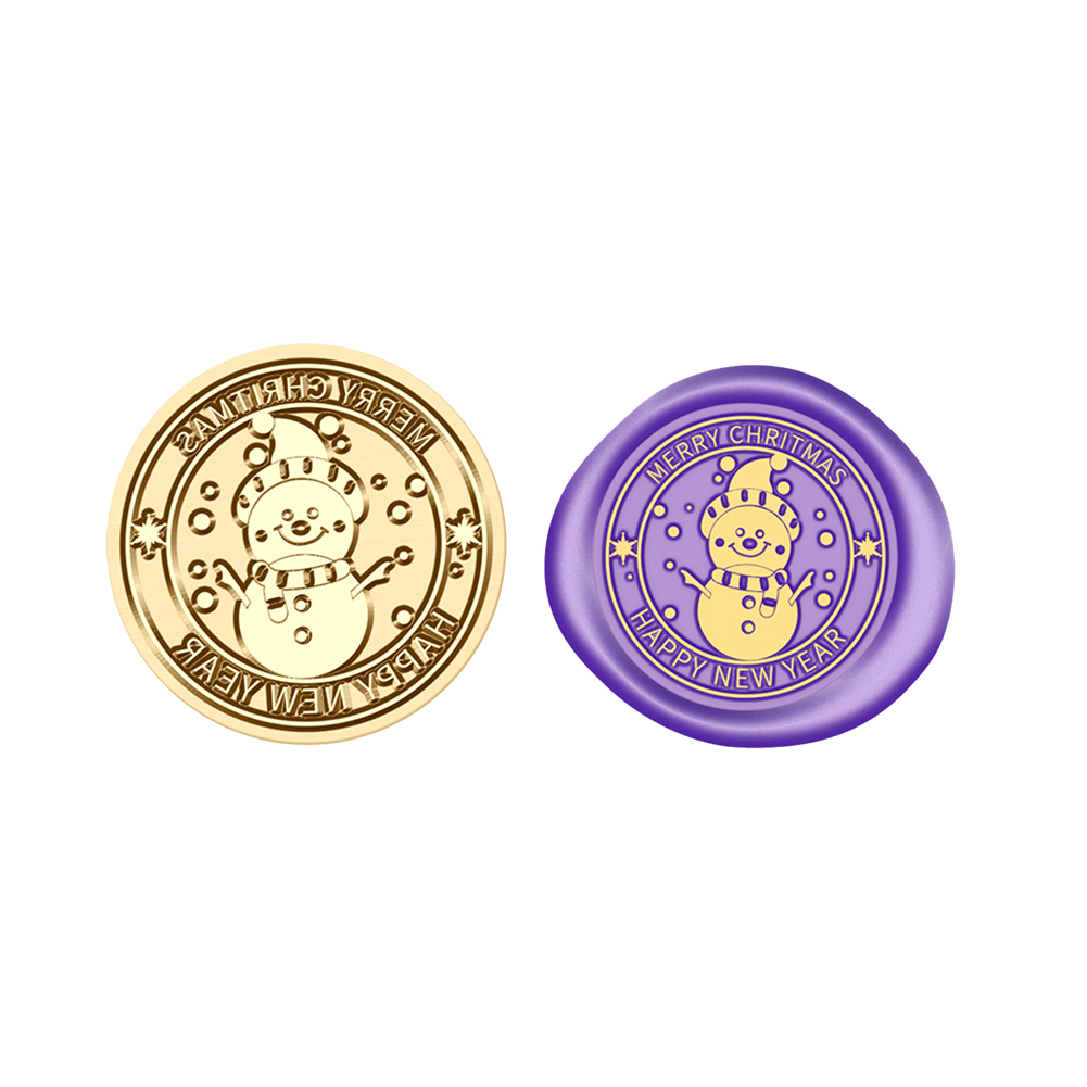 

25mm Christmas Wax Seal Stamp Cartoon Head - Wax Seal Stamp, 501 Original