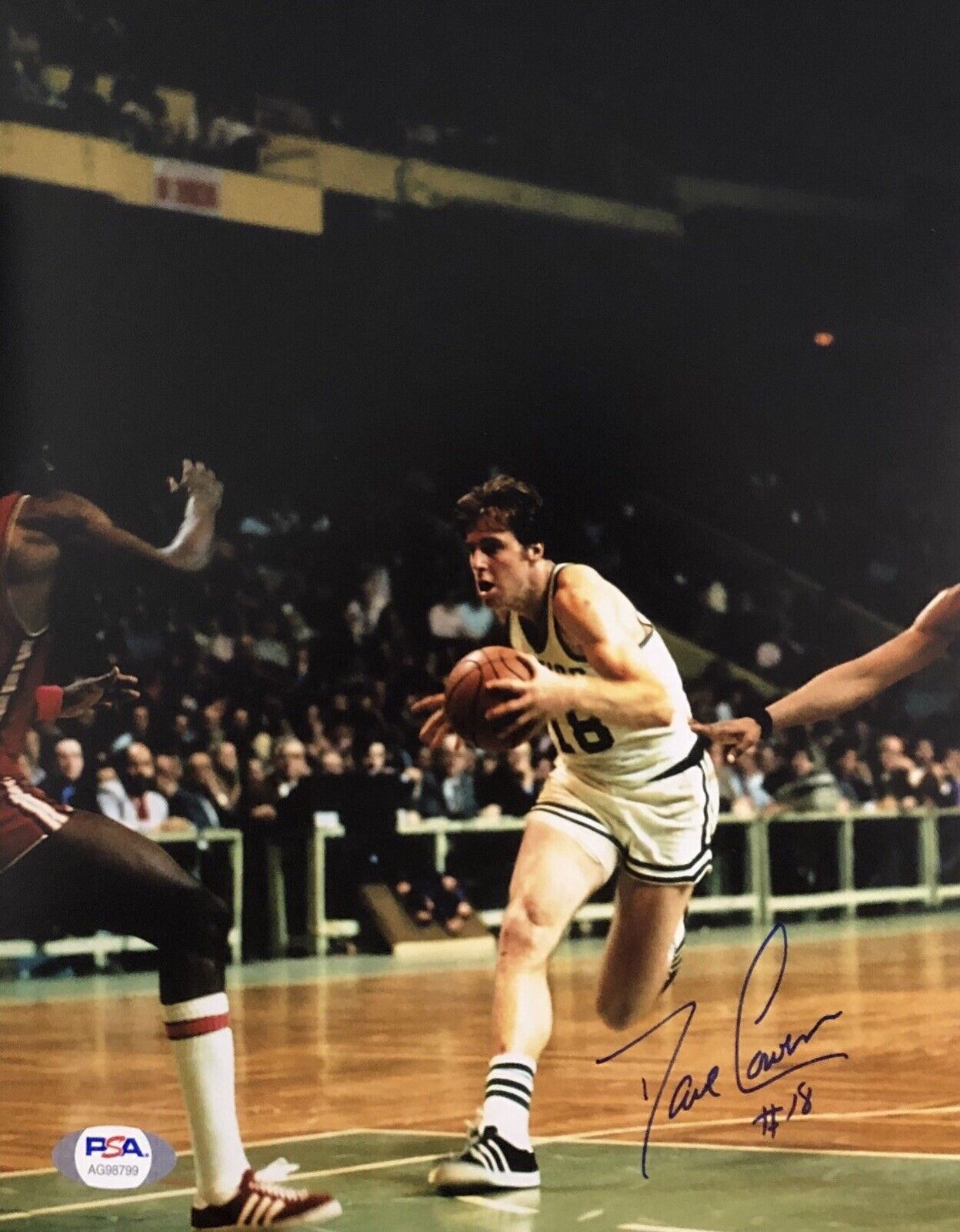 Dave Cowens Signed Autographed Boston Celtics 8x10 Photo Poster painting Psa/Dna