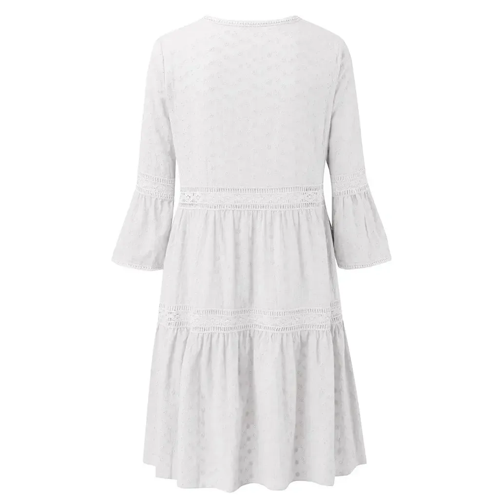 3/4 Sleeve Dress