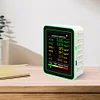 6 In 1 Air Quality Monitor Accurate PM2.5 PM10 HCHO TVOC CO2 CO Detector