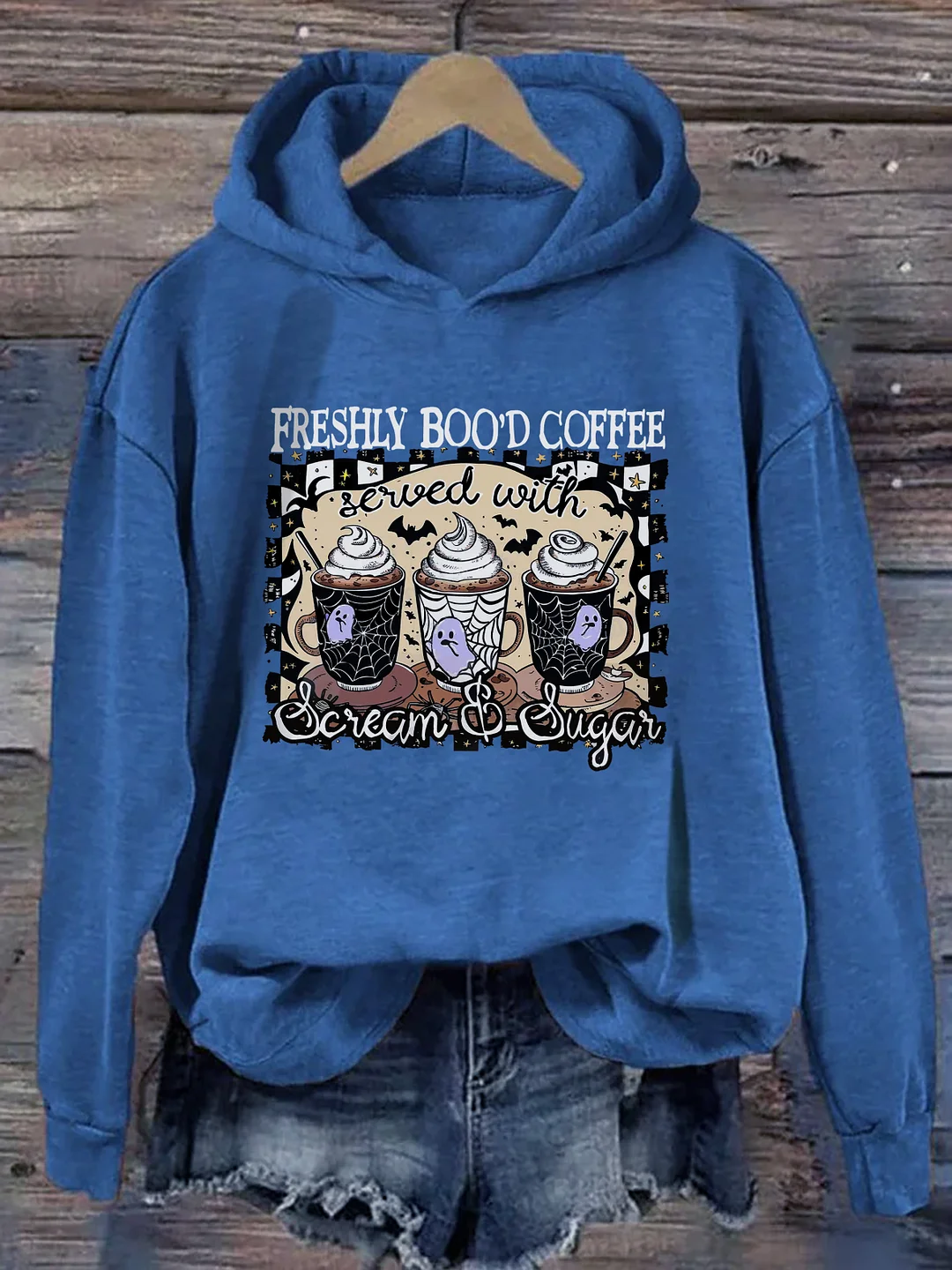 Freshly Boo&rsquo;d Coffee Halloween Hoodie