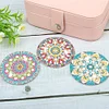 3pcs DIY Datura Diamond Painting Makeup Mirror Portable Kits