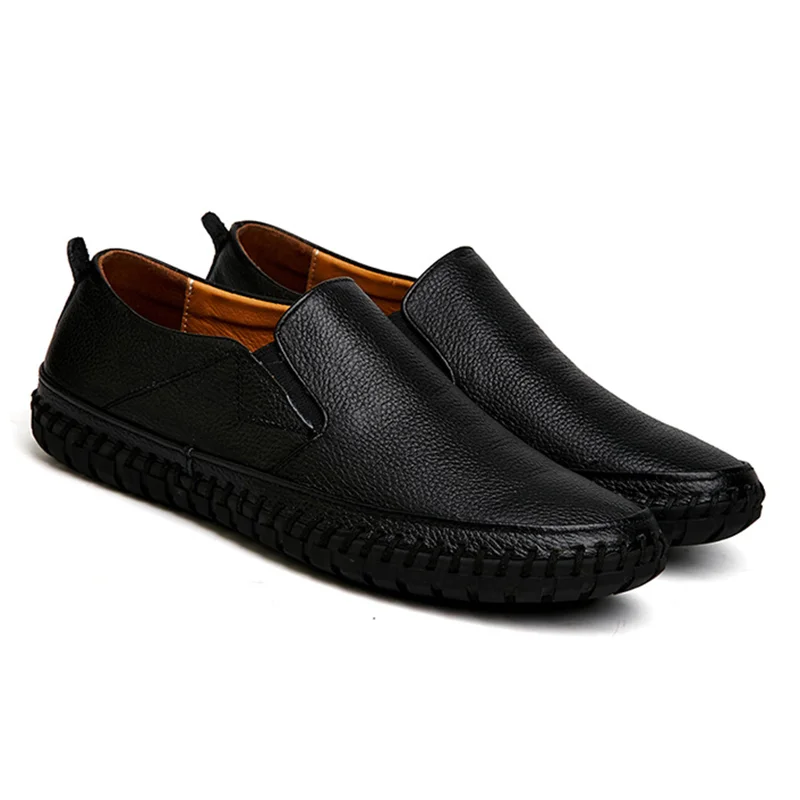 Aonga - Men's Handmade Cowhide Casual Loafers