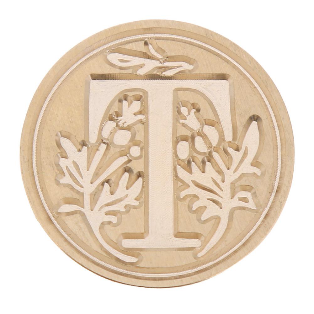

25MM Alphabets-T Sealing Wax Stamp Head, 501 Original