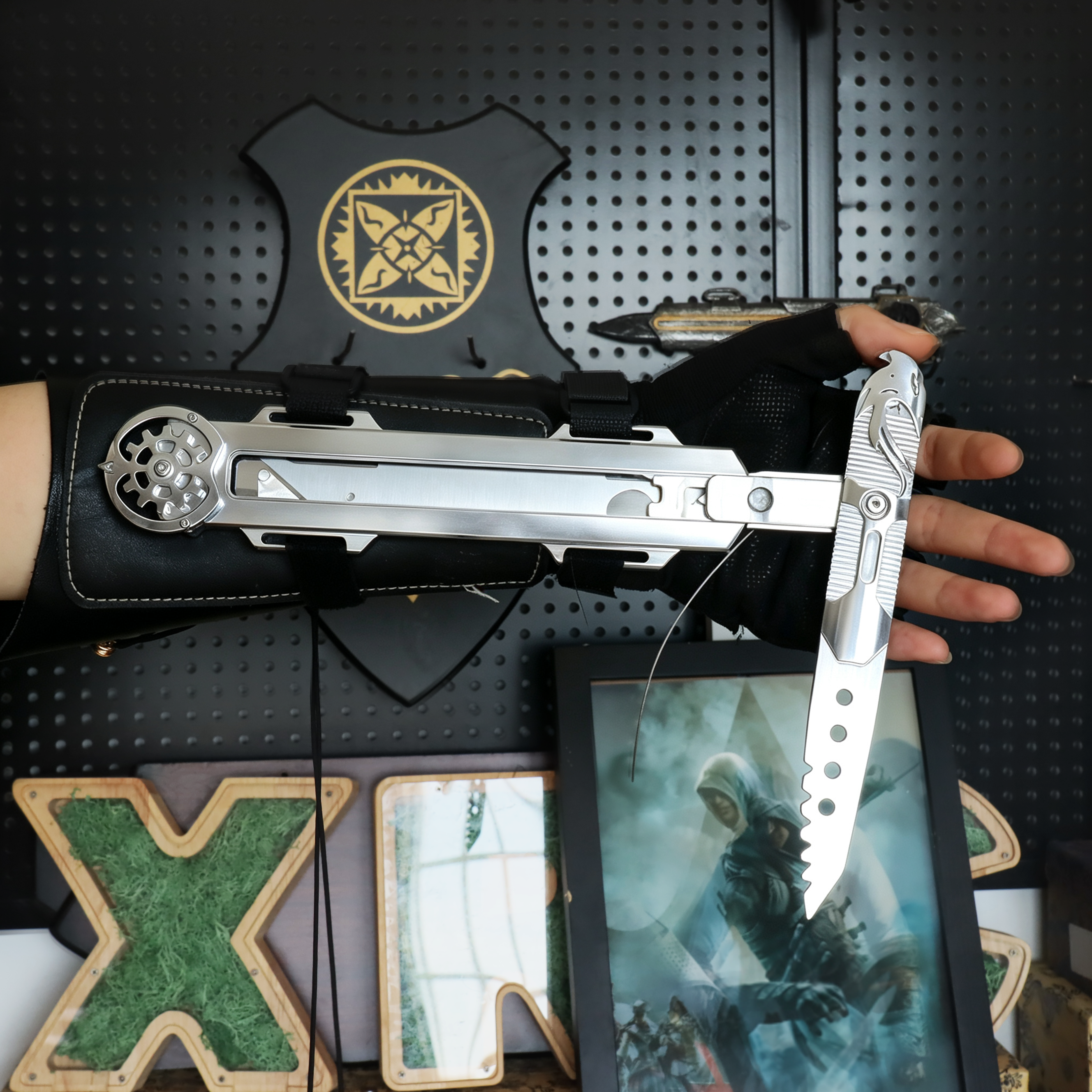 Hidden Blade CNC All-Metal Connor hidden blade image 9
