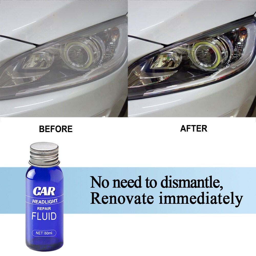 Car Headlight Repair Fluid Scratch Remover Headlight Refurbishment