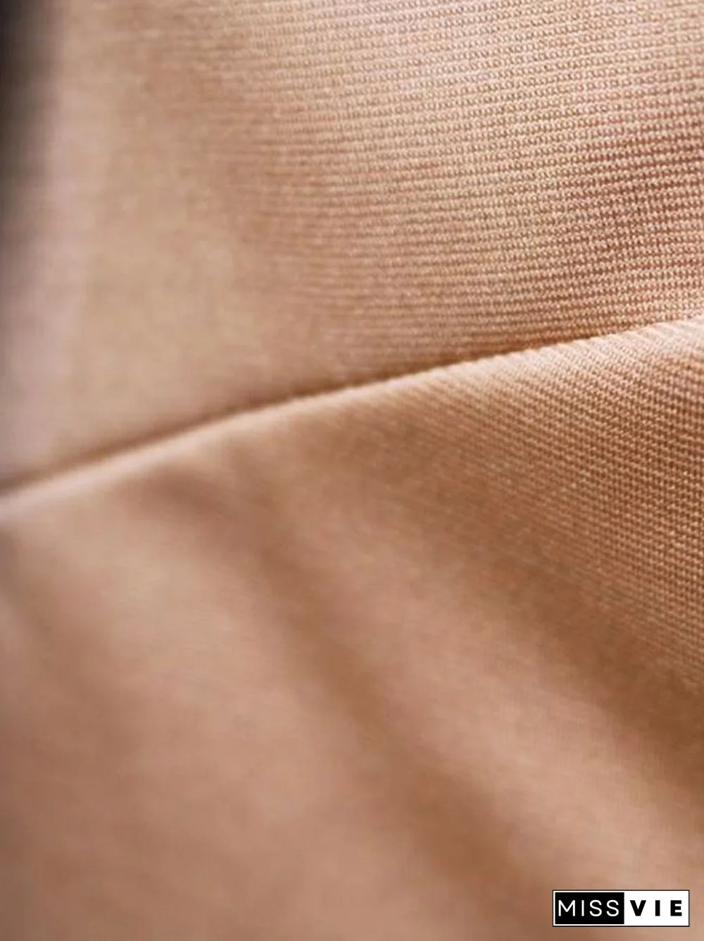 Fashionable Commuter All-Match Solid Color Long-Sleeved Suit Jacket