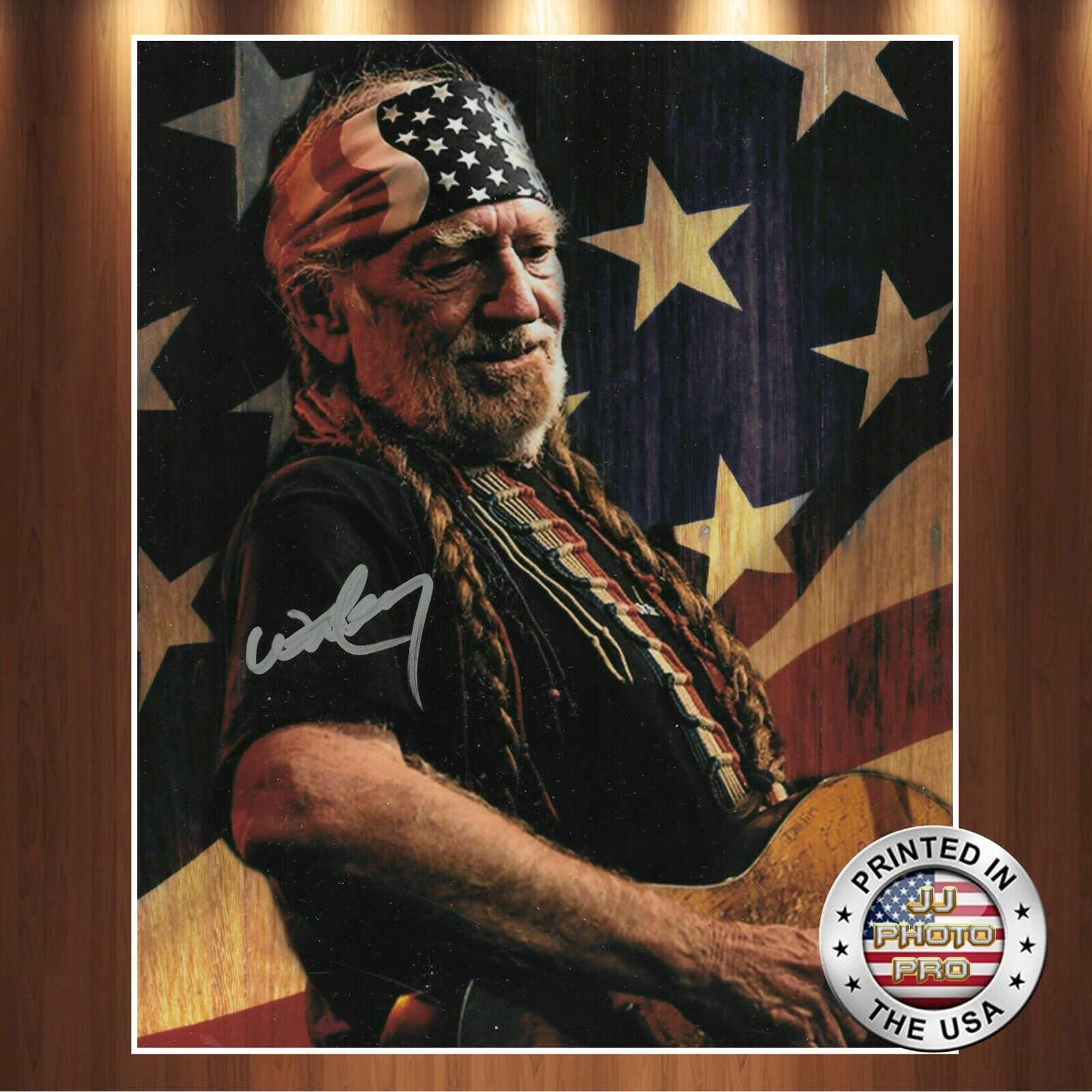 Willie Nelson Autographed Signed 8x10 Photo Poster painting REPRINT