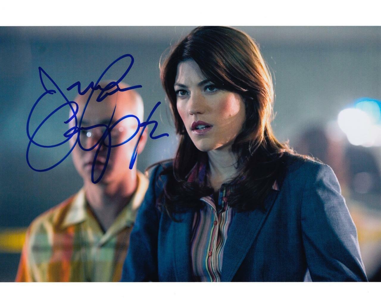 Jennifer Carpenter Dexter SIGNED AUTOGRAPHED 10X8 REPRO Photo Poster painting PRINT