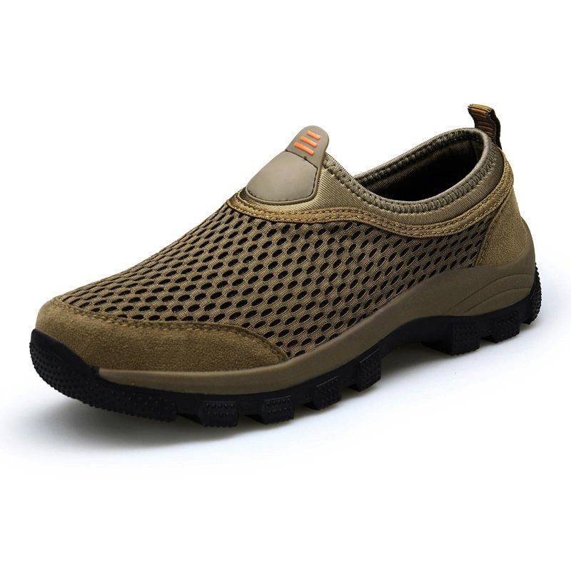 Dacomfy Men's Outdoor Hiking Mesh Breathable Shoes