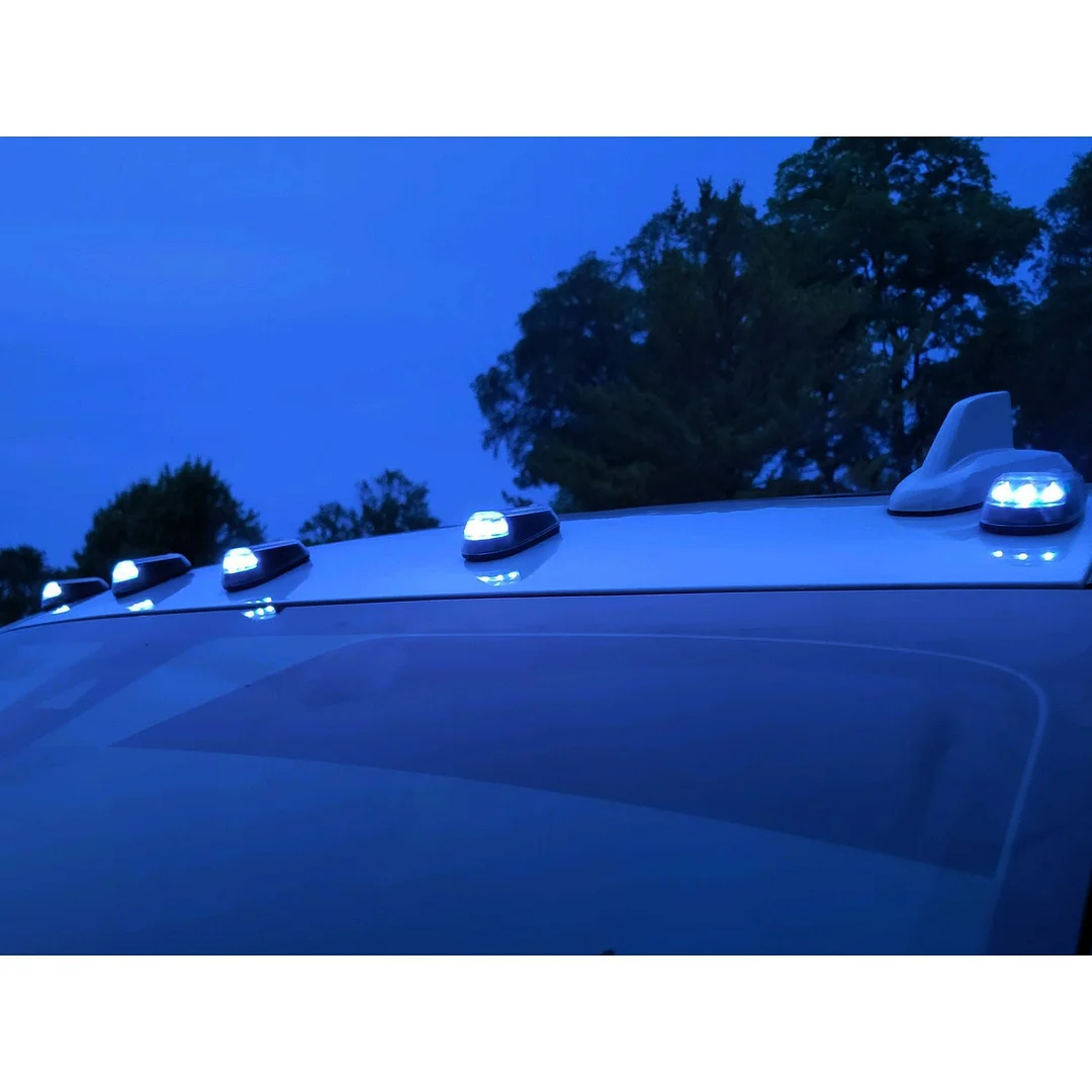 Luces De Cabina Con Energía Solar (Cinco En Un Juego)