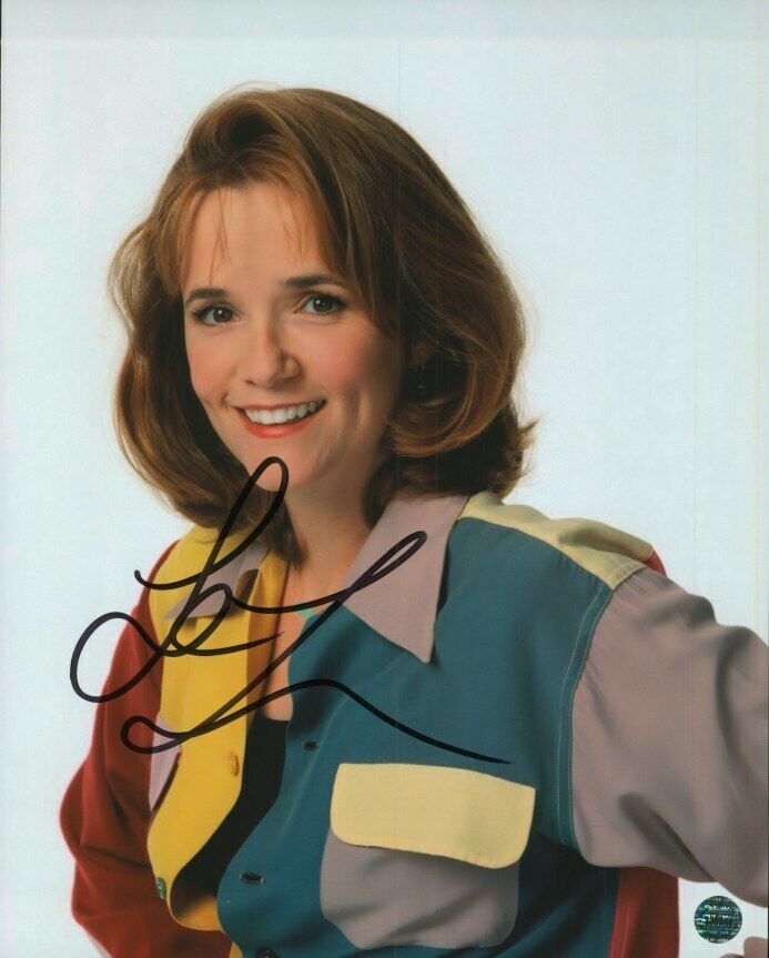 LEA THOMPSON Autographed Original 8x10 Photo Poster painting LOA TTM