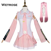 Wetrose] In Stock Sakura Miku Cosplay Costume Pink Yoshino