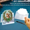 8PCS DIY Diamond Art Greeting Cards Xmas Congratulations Cards & Gifts (Owl)