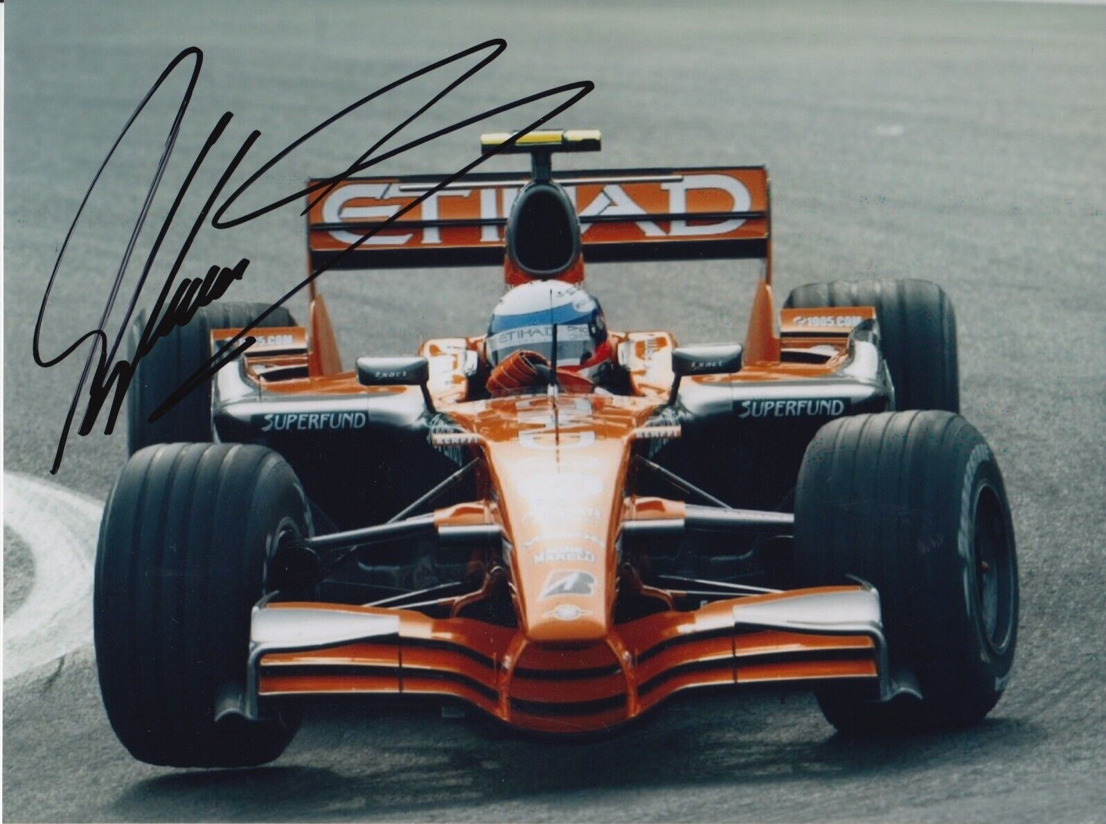 Markus Winkelhock Hand Signed 8x6 Photo Poster painting - Formula 1Autograph F1 4.