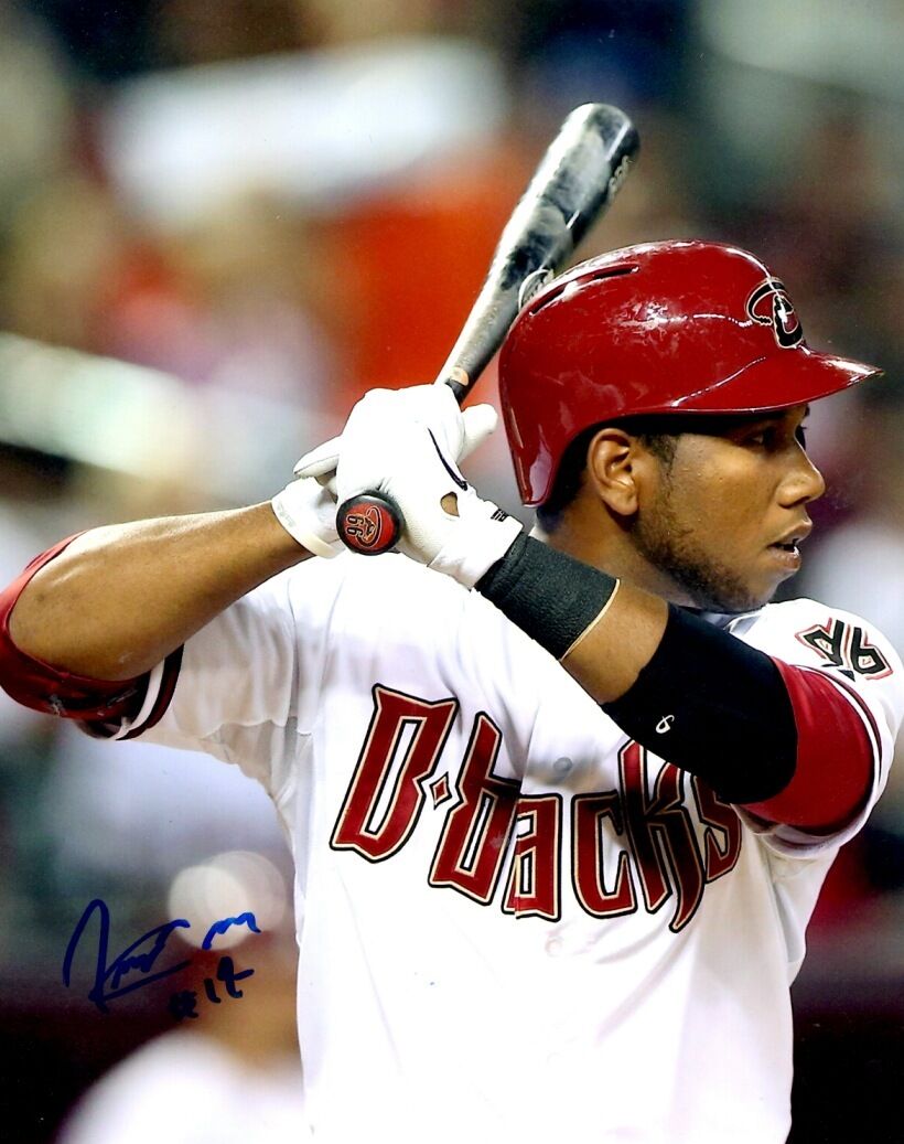 Autographed ALFREDO MARTE Arizona Diamondbacks 8x10 Photo Poster painting w/ COA