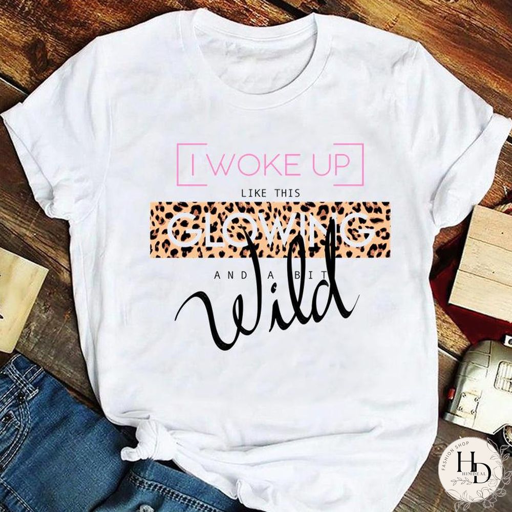 Tee Fashion Women Ladies Tshirt Top Lady Print Female Clothes Animal Trend Spring Summer