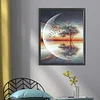 Moon Tree - 11CT Counted Cross Stitch - 40*50cm - Natural