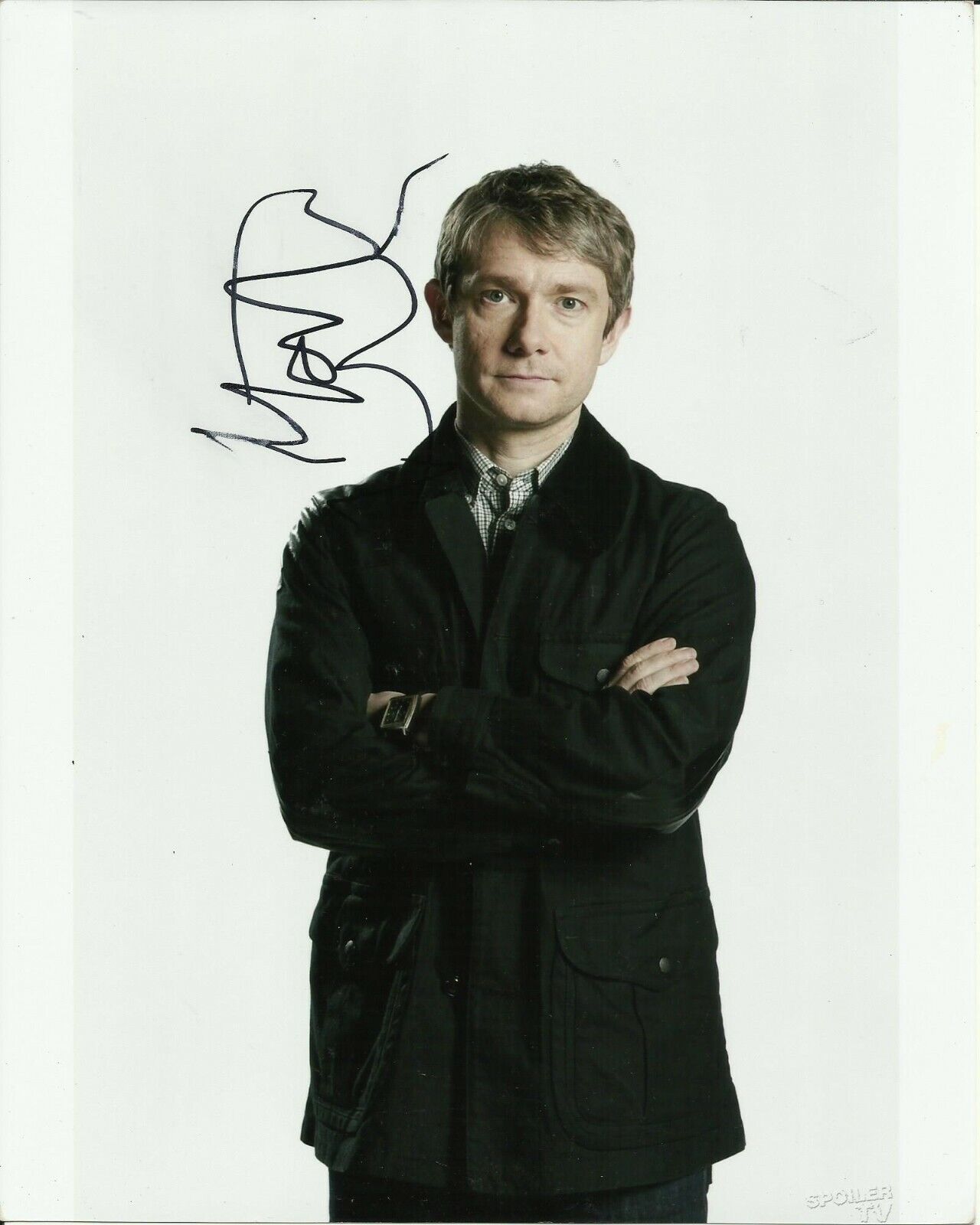 MARTIN MAN SIGNED SHERLOCK Photo Poster painting UACC REG 242 (2)