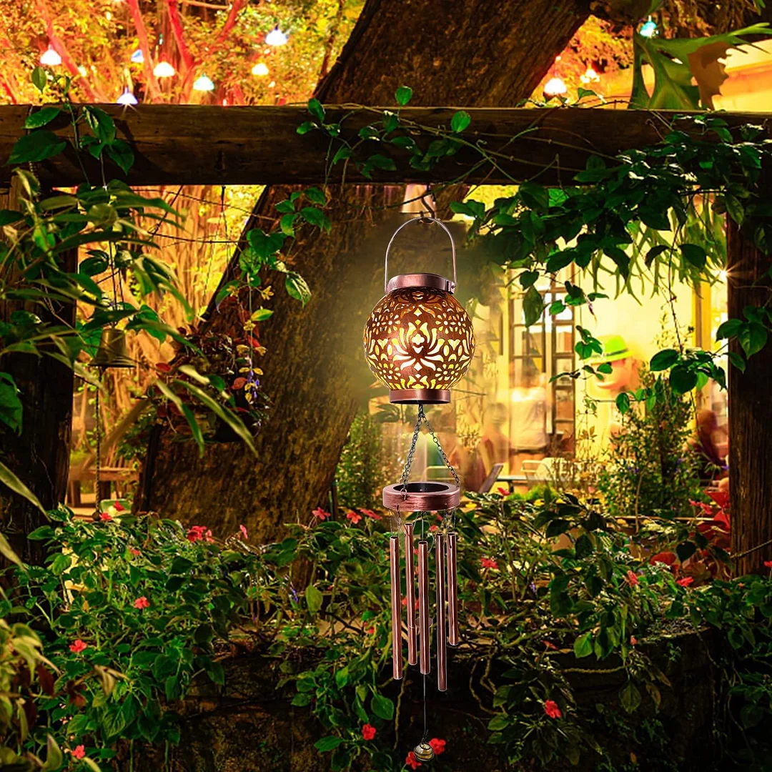 Hanging Solar Wind Chimes Lights