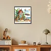 Diamond Painting-DIY Full Round Drill Beach House