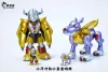 WarGreymon & MetalGarurumon Doll - Digimon Resin Statue - IK Studio