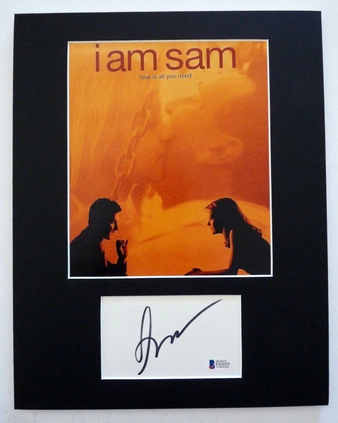 Sean Penn Signed Autographed 11x14 Matted Photo Poster painting Display I Am Sam BAS Certified 1