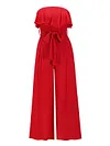 Bandeau Falbala Jumpsuits