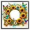 【Limited Stock Sale】Wreath-18CT Stamped Cross Stitch 30*30cm/11.81*11.81in tapestrymarket