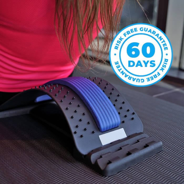 CHIROPRACTIC MULTI-LEVEL BACK STRETCHER FOR LOWER BACK PAIN RELIEF