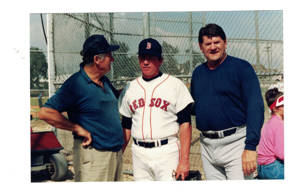 Ted Williams Boston Red Sox Original 1980's Fantasy Camp 4x6 Photo Poster painting