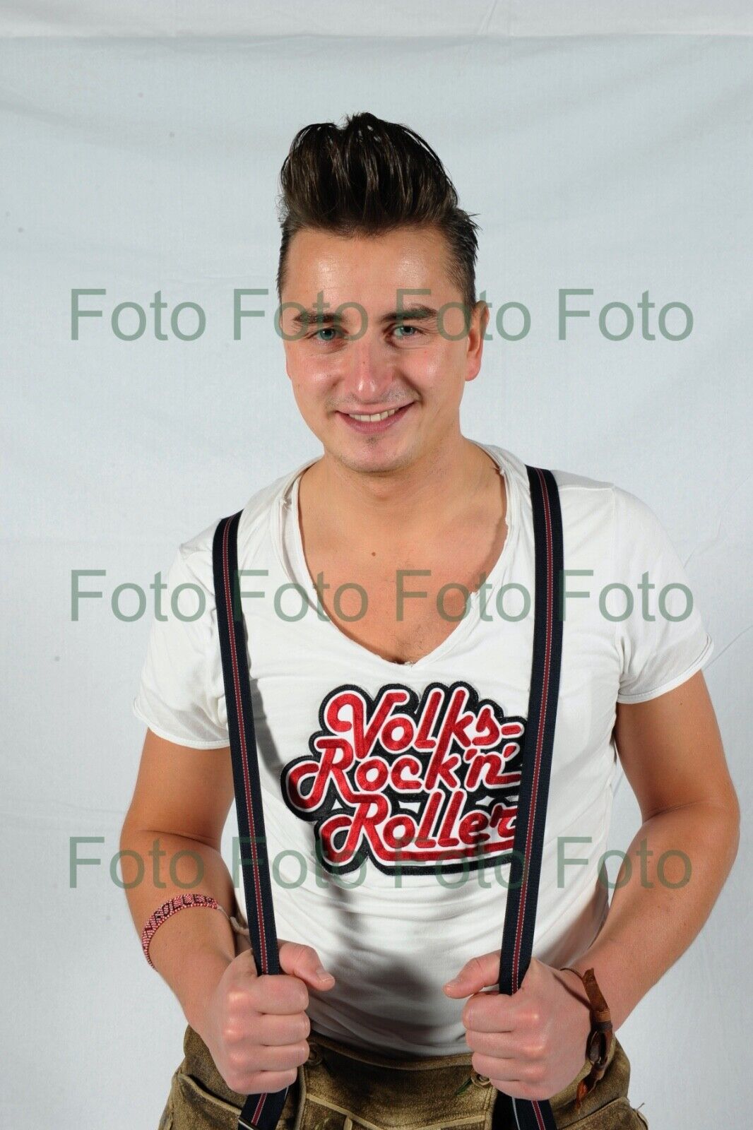 Andreas Gabalier Volks Musik Foto 20 x 30 cm ohne Autogramm (Be-35