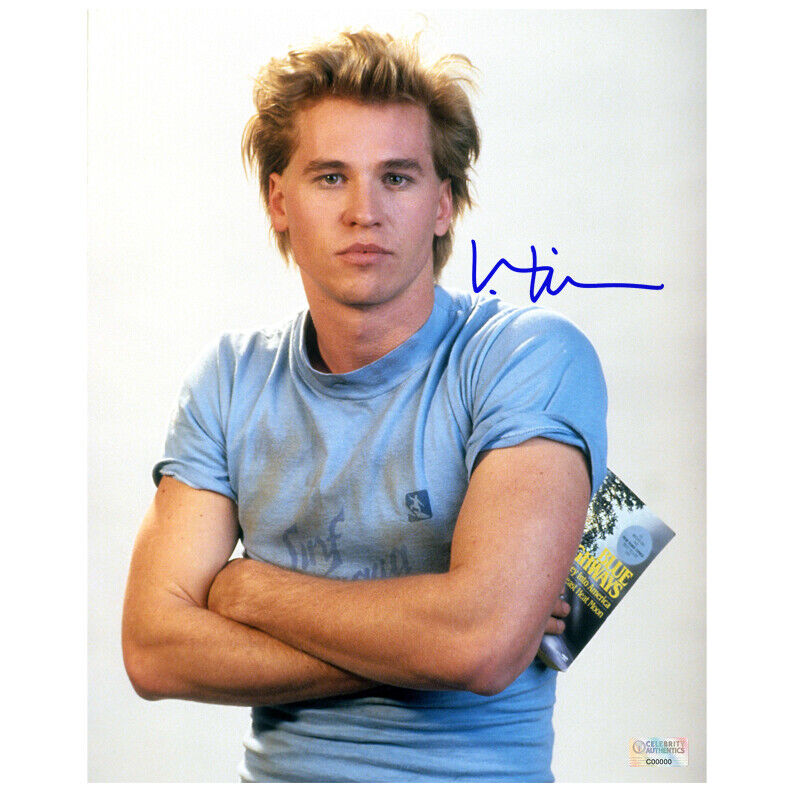 Val Kilmer Autographed Real Genius Chris Knight 8x10 Studio Photo Poster painting