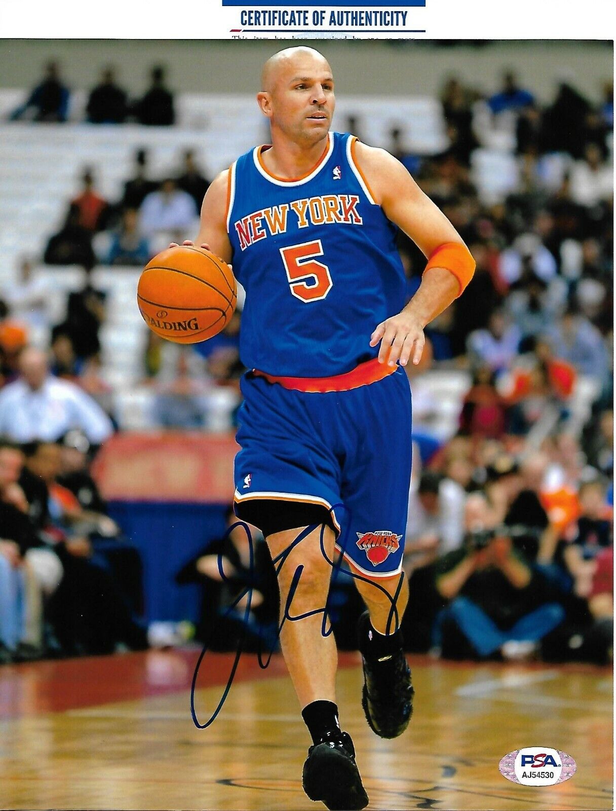 JASON KIDD signed autographed KNICKS, MAVERICKS 8X10 Photo Poster painting HOF w COA PSA AJ54530