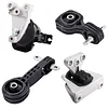 Engine Motor and Trans Mount Set of 4 Compatible with 2006/ 2007/ 2008/ 2009/ 2010 Ho~N~Da Civic 1.8l Automatic Transmission, Replaces # A4530,A4534,A4546,A4543