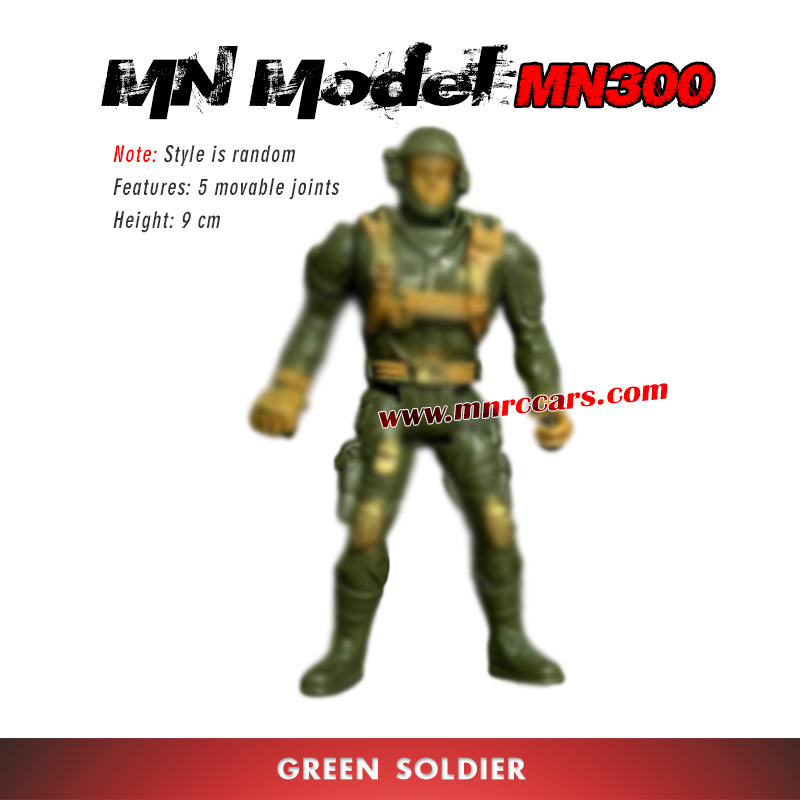 MN Model MN300 RC Car Upgrade Parts Soldier (5 movable joints)