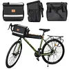 8L Bike Front Bag Waterproof Touch Screen Phone Handlebar Bag for Camping