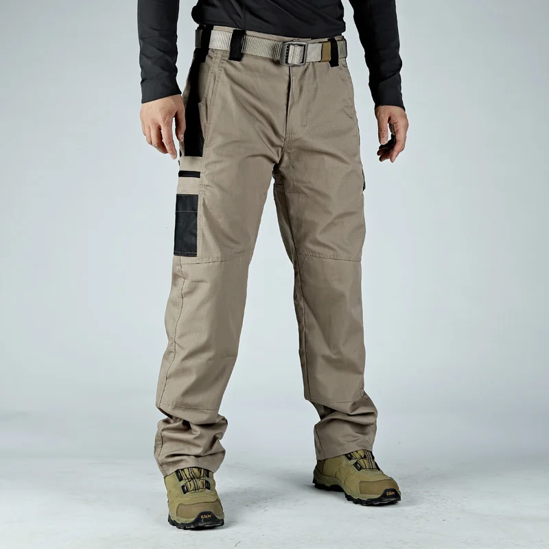 Cargo Tactical Pants Men Intruder Military Multi-pocket SWAT Combat  Trousers Male Outdoor Wear-resistant Secret Service Pant