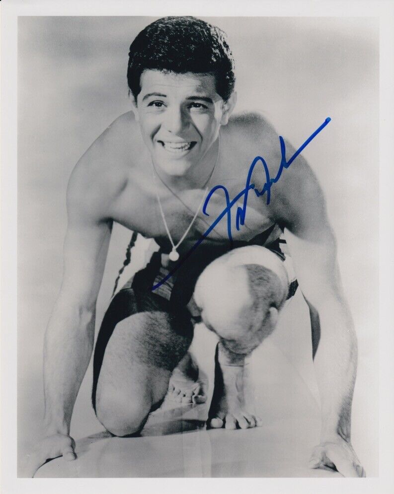 Frankie Avalon signed 8x10 Photo Poster painting