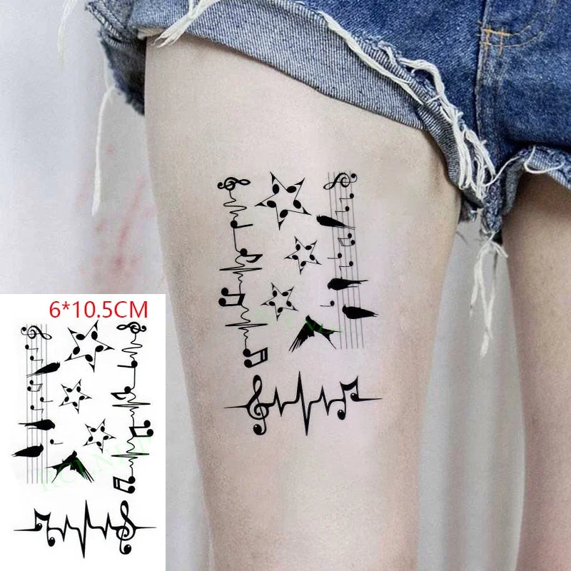 Waterproof Temporary Tattoo sticker Anime fake tatto stickers flash tatoo hand foot body art for girl men women kids