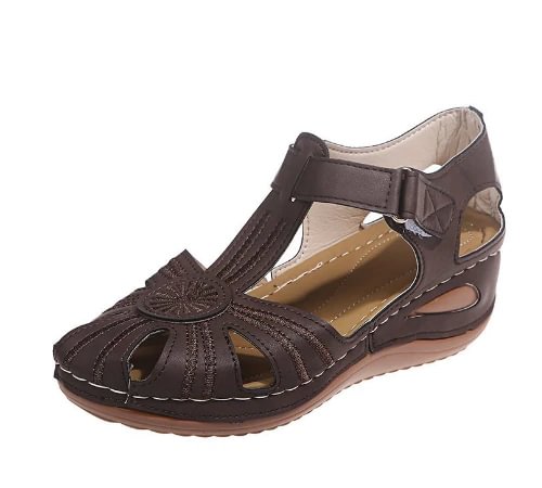 Qengg New Women Fashion Sandals Waterproo Sli on Round Toe Female Slippers Casual Comfortable Outdoor Walking Footwear  Plus Size